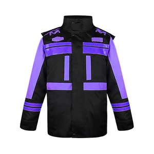 Veste de sécurité réfléchissante de qualité supérieure Cosh Sports, design durable noir et orange avec coupe athlétique pour une haute visibilité - Product Image 5
