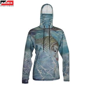 Sweat à capuche léger pour la pêche et les sports de plein air, protection solaire, évacuation de l'humidité pour hommes - Product Image 1