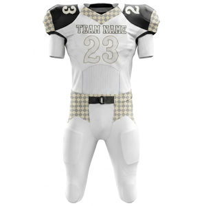 Équipement d'entraînement de football américain en cuir PU, taille officielle américaine, manches courtes - Product Image 6