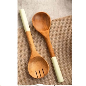 Eco Friendly Wooden Spoon & Fork Cutlery Tableware Wooden Spoon Restaurants Hotels <b>Tabletop</b> Wooden Flatware Set - Product Image 3