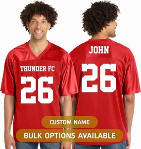 เสื้อฟุตบอลอเมริกันผู้ชายแบบเปล่า ชุดกีฬาทีมแบบกำหนดเอง ราคาขายส่ง - Product Image 3