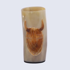 Meilleures ventes : Verre à bière classique en corne de buffle fait main, verre à boire unique en corne de bœuf, pour café - Product Image 2