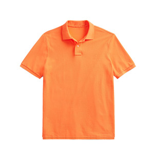 Camiseta de Manga Corta para Hombre, Estilo Casual Elegante, Antiarrugas, Lisa, Mezcla de Algodón, Tejido Jersey, 220g, Ligera, para Vacaciones de Verano - Product Image 3