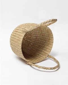 Panier rond en jonc de mer pour fruits, panier de rangement fait main, vente en gros, écologique, fabriqué au Vietnam - Product Image 4