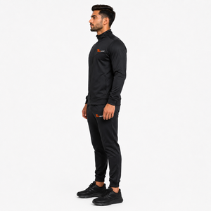 Men's Plus Size Casual Breathable Eco-Friendly Lightweight Quick Dry Performance Training Tracksuit Full Zip <b>Track</b> <b>Jacket</b> - Product Image 3