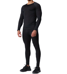 Breathable <b>Mens</b> Long Johns Wool Thermal Bottoms <b>Base</b> <b>Layer</b> For Cold Weather Long Sleeve Shirt and Pants Thermal Underwear - Product Image 3