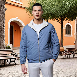 Chaquetas Cortavientos al por Mayor, Chaquetas Acolchadas para Exteriores con Logotipo Personalizado, Chaquetas de Manga Larga para Hombre - Product Image 2