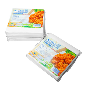 KRCLEAN Feuilles filtrantes absorbantes d'huile carrées en pâte de bois écologique non tissée, légères, jetables, de qualité alimentaire 55 g/m² pour cuisine - Product Image 1
