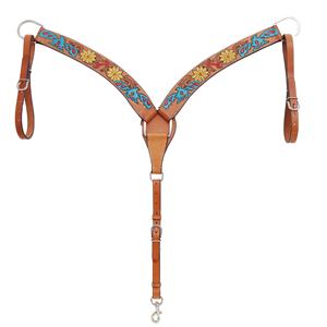 Vente en gros directe d'usine de cuirasse en cuir de vachette avec fleur outillage à la main exportateurs indiens au meilleur prix - Product Image 2