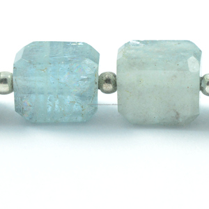 Cuentas de Piedras Preciosas Naturales Súper Premium Hechas a Mano, de Musgo Acuático, Facetadas, en Forma de Cuboide, Certificadas por Terceros, Ideales para la Creación de Joyería Festiva - Product Image 3