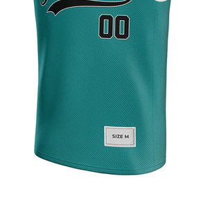 Unisex Professional Basketball Jersey Uniform Custom Summer Outfit Set-Breathable 100% <b>Polyester</b> Anti-Bacterial Quick Dry <b>Shirt</b> - Product Image 5