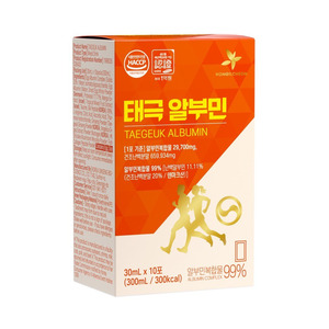 Boisson protéinée prête à boire HONGILCHEON Taegeuk Albumin Egg Protein Liquid Drink, shot protéiné 900ML, 30ML x 30 sachets - Product Image 2