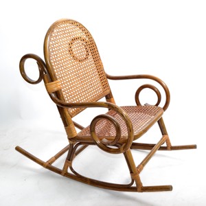 Fauteuil inclinable de luxe, chaise à bascule en rotin écologique, chaises à bascule en rotin au prix le plus bas - Product Image 3