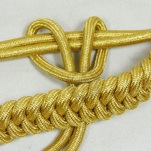 Cordón Elegante para Uniforme Ceremonial, de Algodón/Poliéster/Nailon, Suave, Ligero, Ecológico, Colores/Logotipos Personalizables, OEM - Product Image 5