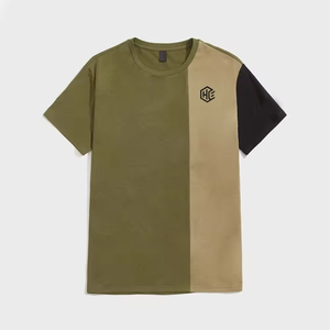 T-shirt Homme Grande Taille 2026 le Plus Populaire, Col Rond Uni, 100% Coton, Haute Qualité, Écologique, Respirant, Séchage Rapide, Personnalisable - Product Image 1
