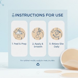 Parches Transdérmicos de NAD+ Orgánico de Alta Pureza de Marca Privada, Antiarrugas, Refuerzo Inmunológico, Empaque Personalizado en Caja de Lámina - Product Image 6