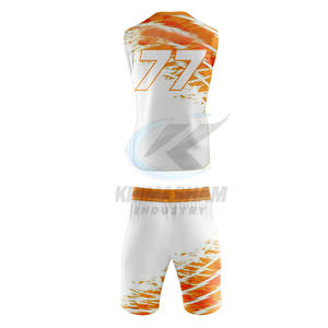 Ropa Deportiva Transpirable de Poliéster con Tela de Calidad Avanzada, Uniforme Personalizado de Flag Football para Sesiones Atléticas - Product Image 2