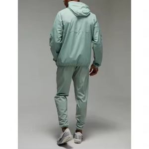 Custom Men's <b>Lightweight</b> Hooded <b>Jacket</b> Windbreaker Waterproof Breathable Sports <b>Running</b> Casual <b>Jacket</b> - Product Image 2