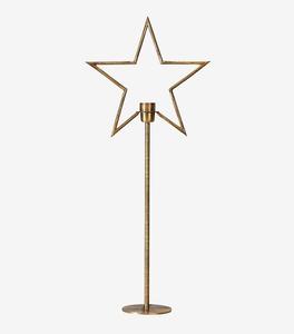 Décoration de Noël en aluminium et bois écologiques, centre de table créant une ambiance festive charmante avec un accent couronne de baies givrées - Product Image 6