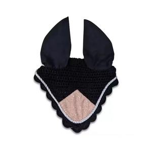 Vente en gros de couvre-mouches pour chevaux d'équitation |   Couvre-oreilles en coton tissé à la main, protection contre les moustiques - Product Image 1
