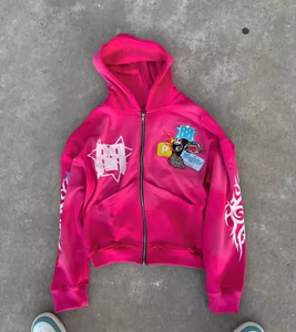 Sudaderas con capucha de algodón y forro polar al por mayor, fabricante, logotipo personalizado, sudaderas lisas de moda para hombre - Product Image 6