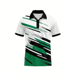 Nueva Camiseta Deportiva de Secado Rápido para Bádminton, Tenis y Tenis de Mesa, Estilo Moderno, Personalizable para Equipos Masculinos - Product Image 1