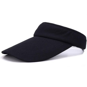 Canvas Tennis Cap for Running Blank Fashion Cycling Visor OEM Lightweight Closure Sports Sun Adjustable Back Wholesale Custom - Product Image 5