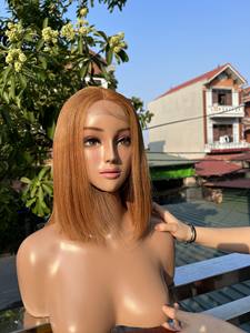 วิกผมบ๊อบเวียดนามวิกผมมนุษย์8นิ้ววิกผมบ๊อบแบบสั้นปิดด้านหน้า - Product Image 2