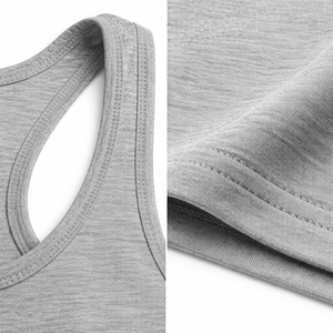 Custom <b>Mens</b> Blank Tank Top Sleeveless Gym Shirt Polyester Knitted Breathable Quick Dry Eco-Friendly Fitness <b>Singlet</b> OEM - Product Image 5