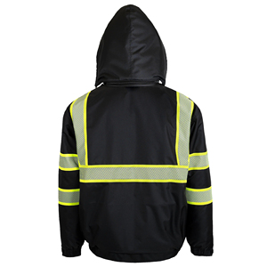 Chaqueta de Seguridad Reflectante de Alta Visibilidad para Hombre, Ropa de Trabajo de Alta Calidad, Chaqueta de Seguridad para Construcción y Trabajo en Invierno, Venta al Por Mayor - Product Image 5