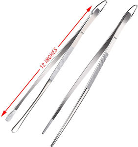 ชุดที่คีบอาหารสแตนเลสแบบยาวตรง ปลอดภัยสำหรับเครื่องล้างจาน - Product Image 2