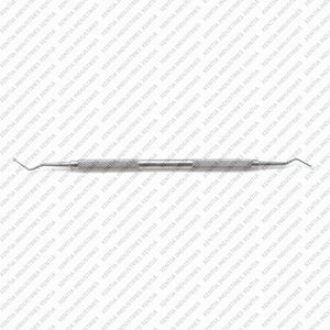 Cuchara Excavadora Dental de Alta Calidad 2mm 19W de Doble Extremo de Acero Inoxidable para Restauración y Eliminación Quirúrgica de Caries - Product Image 3
