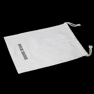 กระเป๋าผ้าฝ้ายปักลายคุณภาพดีที่สุด 100% OEM พร้อมเชือกผูก สำหรับการช้อปปิ้ง ราคาขายส่งจากผู้ส่งออกในอินเดีย - Product Image 2