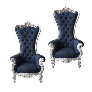 Fabricación en Indonesia Sillas de hotel Sillas de trono rey Sillas de trono de plata para uso en hoteles y bodas - Product Image 2