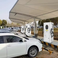 Yixindian New 2026 Commercial Heavy-Duty DC Fast Charging All-in-One Solar ESS EV Charger Off-grid Power Complete Solution LFP