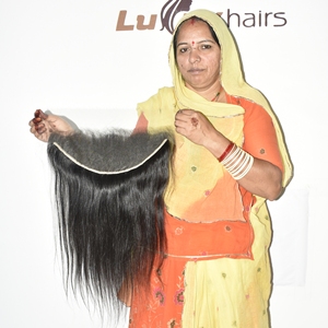 Extensiones de Cabello Humano Virgen Indio 100% Sin Procesar, Liso Frontal, Ondulado Profundo Suelto, Cabello Natural con Cutícula Alineada - Product Image 1