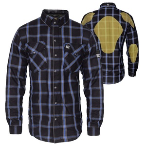 เสื้อเชิ้ตแขนยาวผู้ชายแบบกระดุม ยี่ห้อ Motorcyclist Flannel Custom Brand Label  มีหลายขนาด หลายลาย พิมพ์ลายได้ตามต้องการ  แบบ unisex - Product Image 1