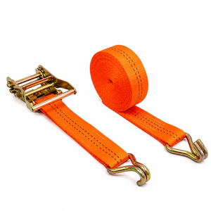 Correa de Sujeción de Carga de 1 a 4 Pulgadas, de 800 kg a 10000 kg, Disponible en Múltiples Tamaños, Estilos de Gancho y Opciones de Cinta de Poliéster - Product Image 2