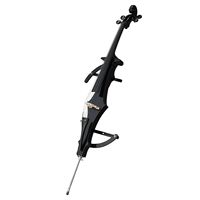 Full Size 4/4 Professional Electric Style Cello with Case Bow Rosin & Earphone Connecting Line Plywood Maple Back/Side Material