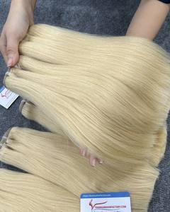 Extensions de cheveux de trame droites de cheveux vierges vietnamiens couleur blonde de haute qualité grand en stock au prix de gros - Product Image 6