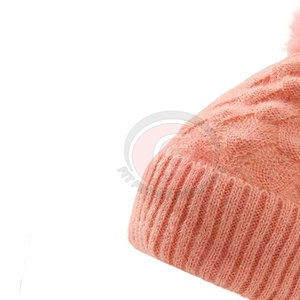 Low MOQ Classic Style 100% Wool Hand Drawn Knit Beanie <b>Hat</b> for Women <b>Men</b> Stylish Casual Warm <b>Winter</b> Headwear for Daily Use - Product Image 6