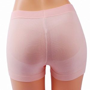 Wholesale Sexy Women Elastic Waist Mid Casual Breathable Solid Woolen Short <b>Tights</b> Pants - Product Image 1