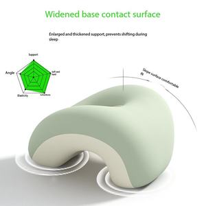 Coussin de sieste en mousse à mémoire de forme détachable, positionneur semi-circulaire, support inclinable lavable pour le bureau et l'école - Product Image 2