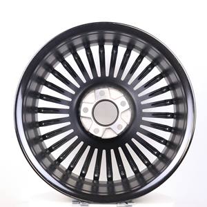 חדש 18x8j et30 40 <span class=keywords><strong>pcd</strong></span> 4x100 4 120 5x100 5x120 CB54.1-73.1 4-חור שחור 5 ציצה סיבוב תהליך סגסוגת גלגל אלומיניום גלגל - Product Image 4
