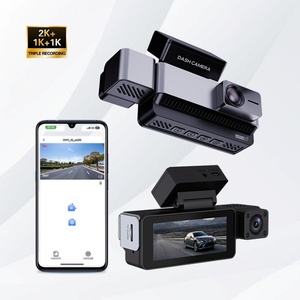 Caméra embarquée Sudex 360 degrés 3 canaux 4K pour voiture avec enregistrement en boucle, moniteur de stationnement et vision nocturne HDR - Product Image 3
