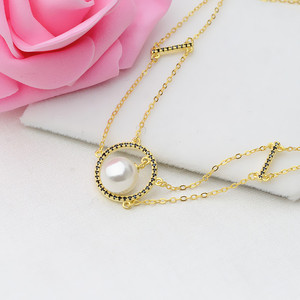 Collier pendentif en argent S925 fait main pour femmes, chaîne fine pour le cou, 7-8 ensembles, pendentif clavicule - Product Image 3