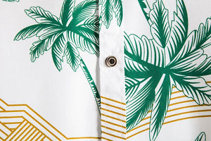 Camiseta Hawaiana para Hombre de Alta Calidad, Venta Caliente, Cómoda, Precio Económico, Transpirable, con Logotipo/Diseño Personalizado - Product Image 3