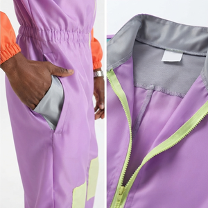 Ensemble de survêtement coupe-vent pour homme, veste légère à fermeture éclair intégrale avec pantalon de jogging élastique, ensemble de vêtements de sport de haute qualité à bas prix pour homme - Product Image 6