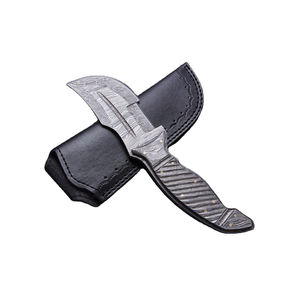 Couteaux de survie à lame fixe en acier Damas faits à la main, outil de survie pour le camping en plein air, couteau de chasse en acier Damas - Product Image 6