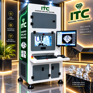 Máquina de Perforación de Diamantes ITC, Sistema Láser de Fibra CNC de Precisión CAS con Autonivelación para Diamantes, Garantía de 2 Años, 350 kg - Product Image 3